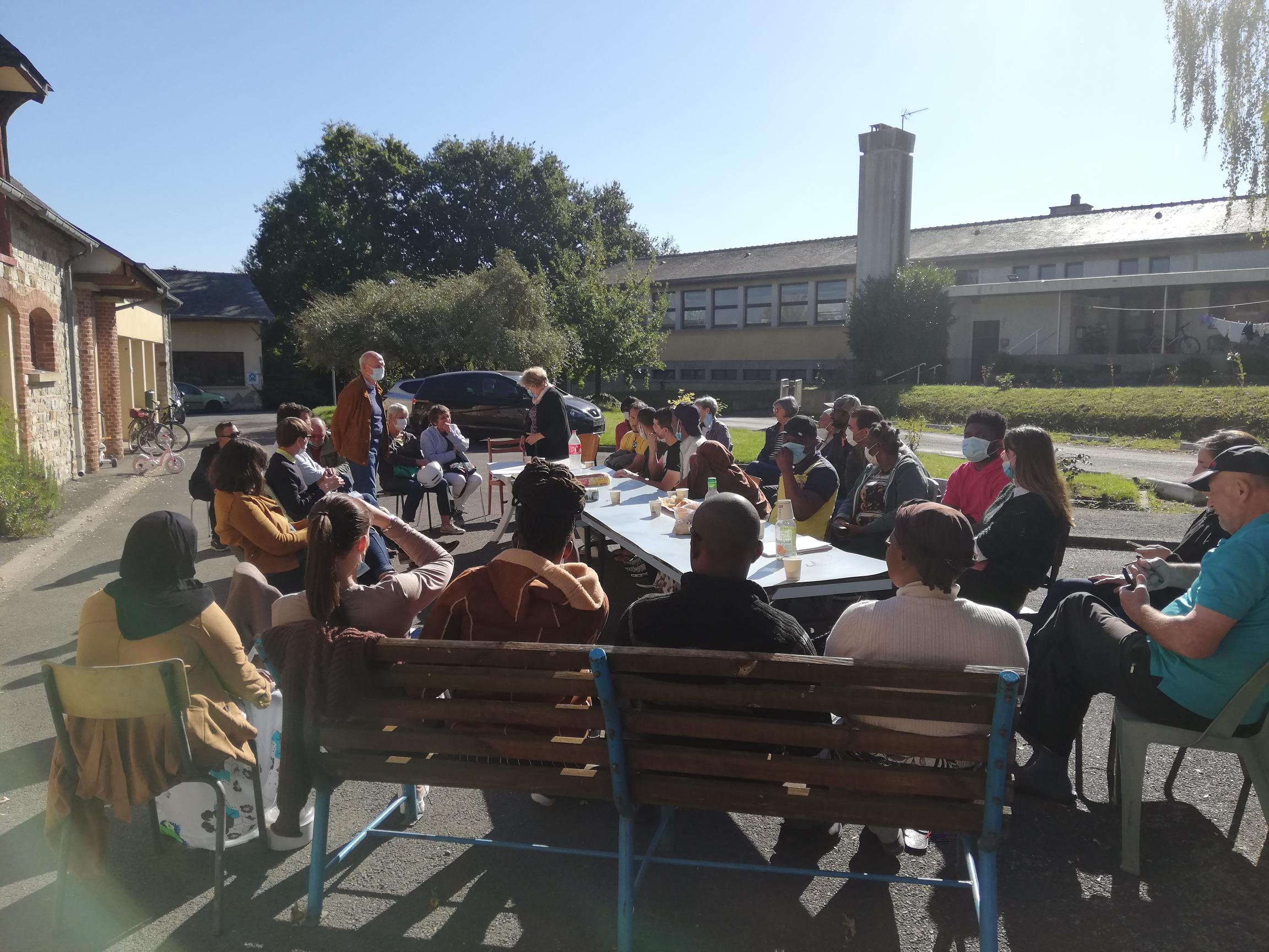 A Betton, les résidents prennent part à l’organisation du CADA-1