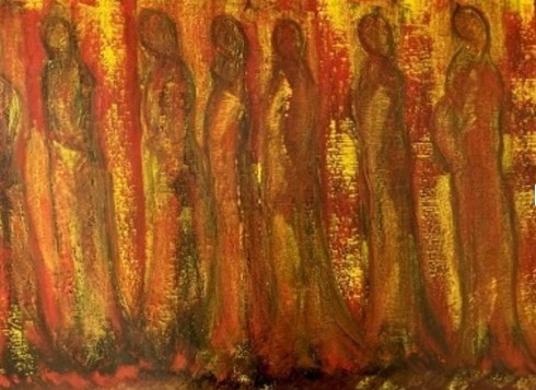 « Les invisibles » : une peinture de Georges Papazoff pour célébrer nos 90 ans-1