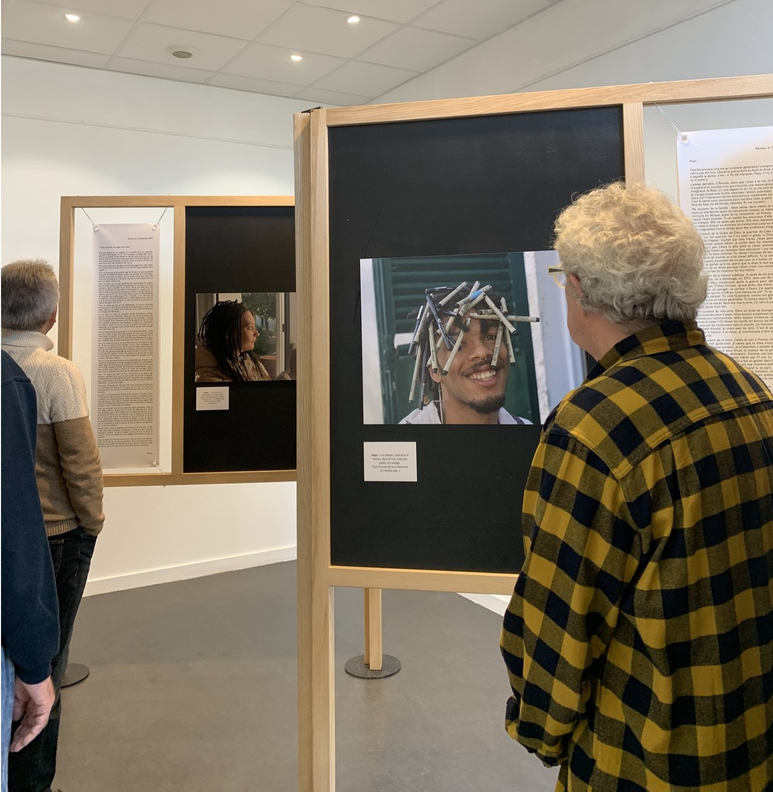 📢 Venez découvrir l'exposition "Je vous écris de Benoît Labre" à la Maison de Quartier La Touche !